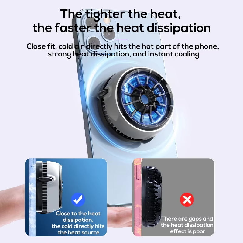 Magnetic Phone Cooler and Wireless Charger