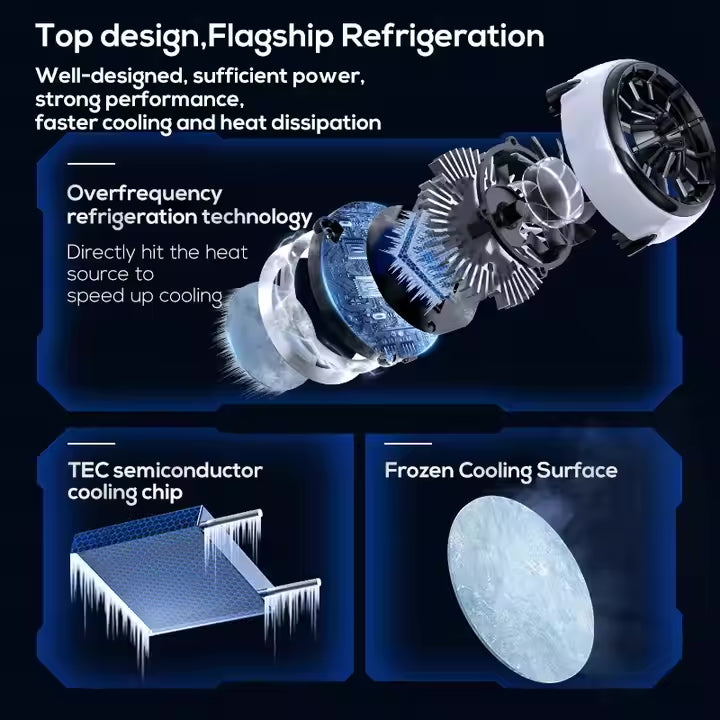 Magnetic Phone Cooler and Wireless Charger