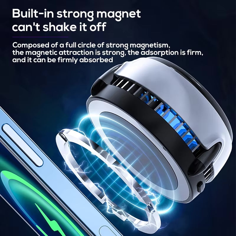 Magnetic Phone Cooler and Wireless Charger
