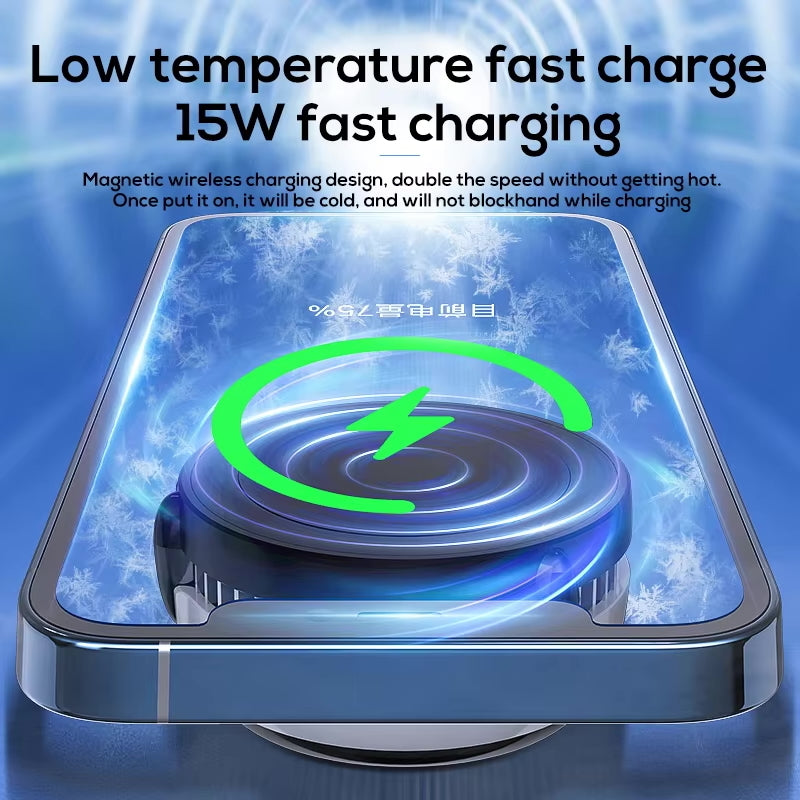Magnetic Phone Cooler and Wireless Charger