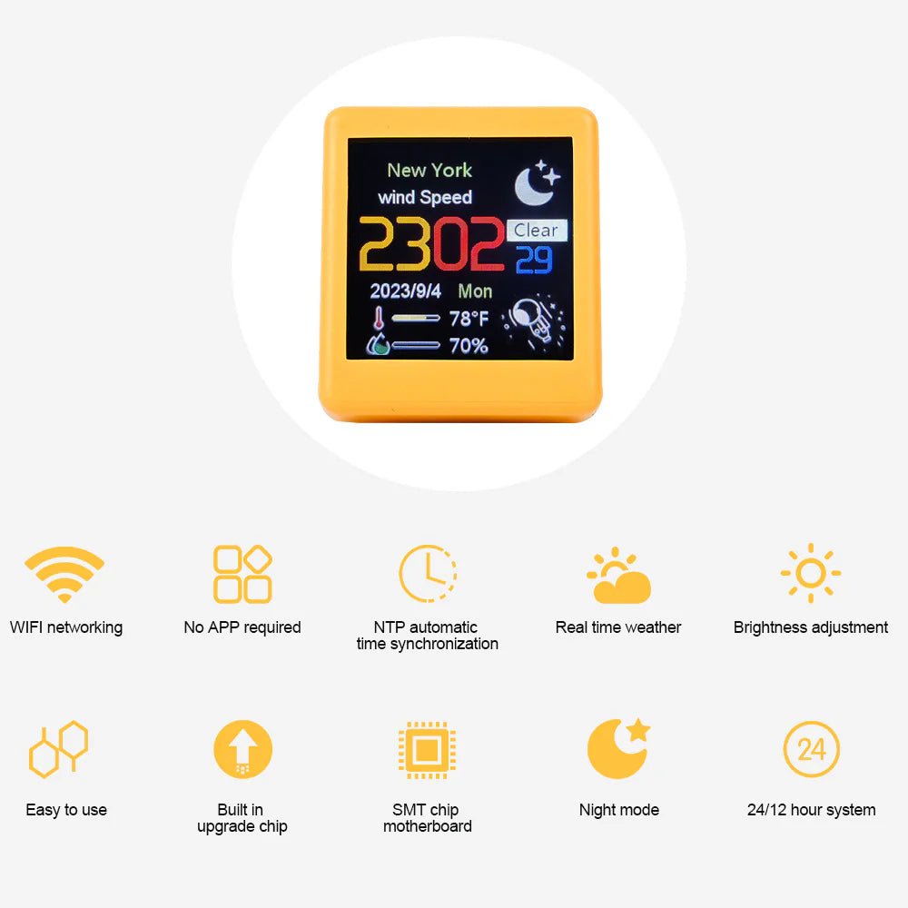 Smart Time & Weather Cube
