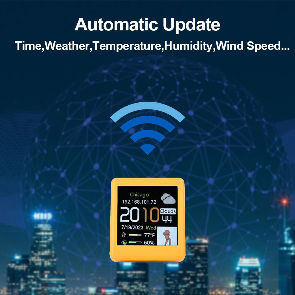 Smart Time & Weather Cube