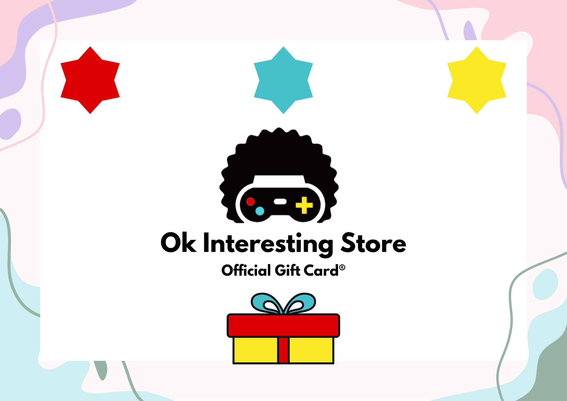 Ok interesting Gift Card