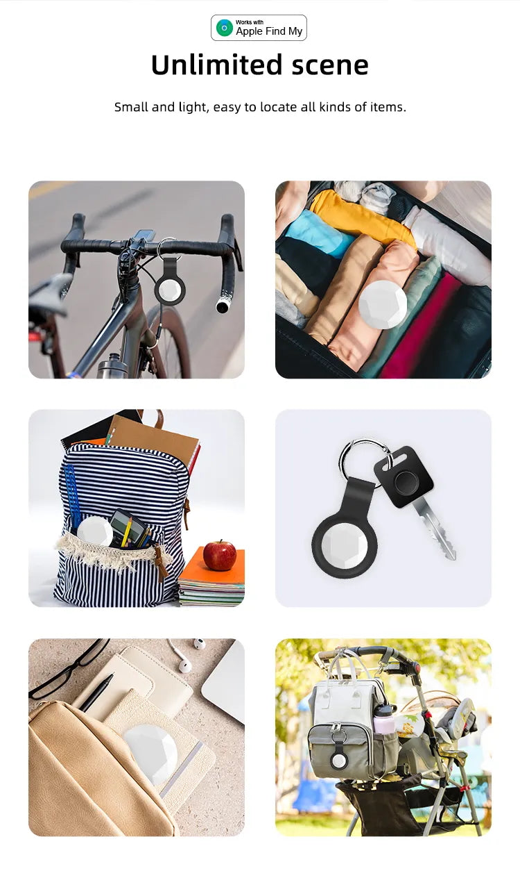 Smart AirTag Luggage Tracker x 2