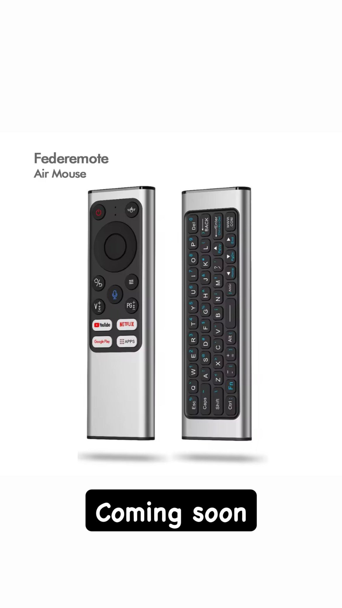 Bluetooth Remote with Keyboard (X9 Air Mouse)
