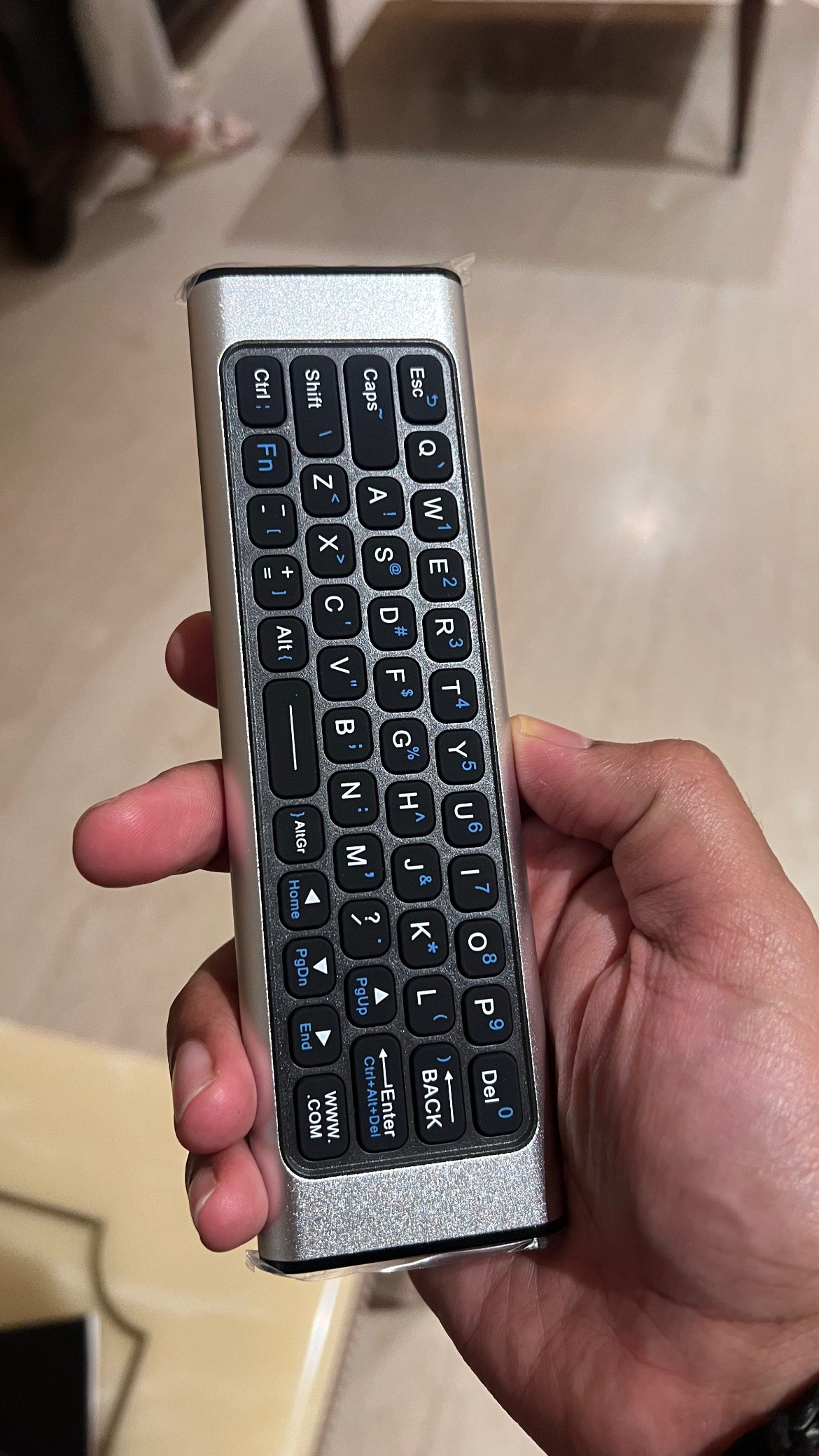 Bluetooth Remote with Keyboard (X9 Air Mouse)