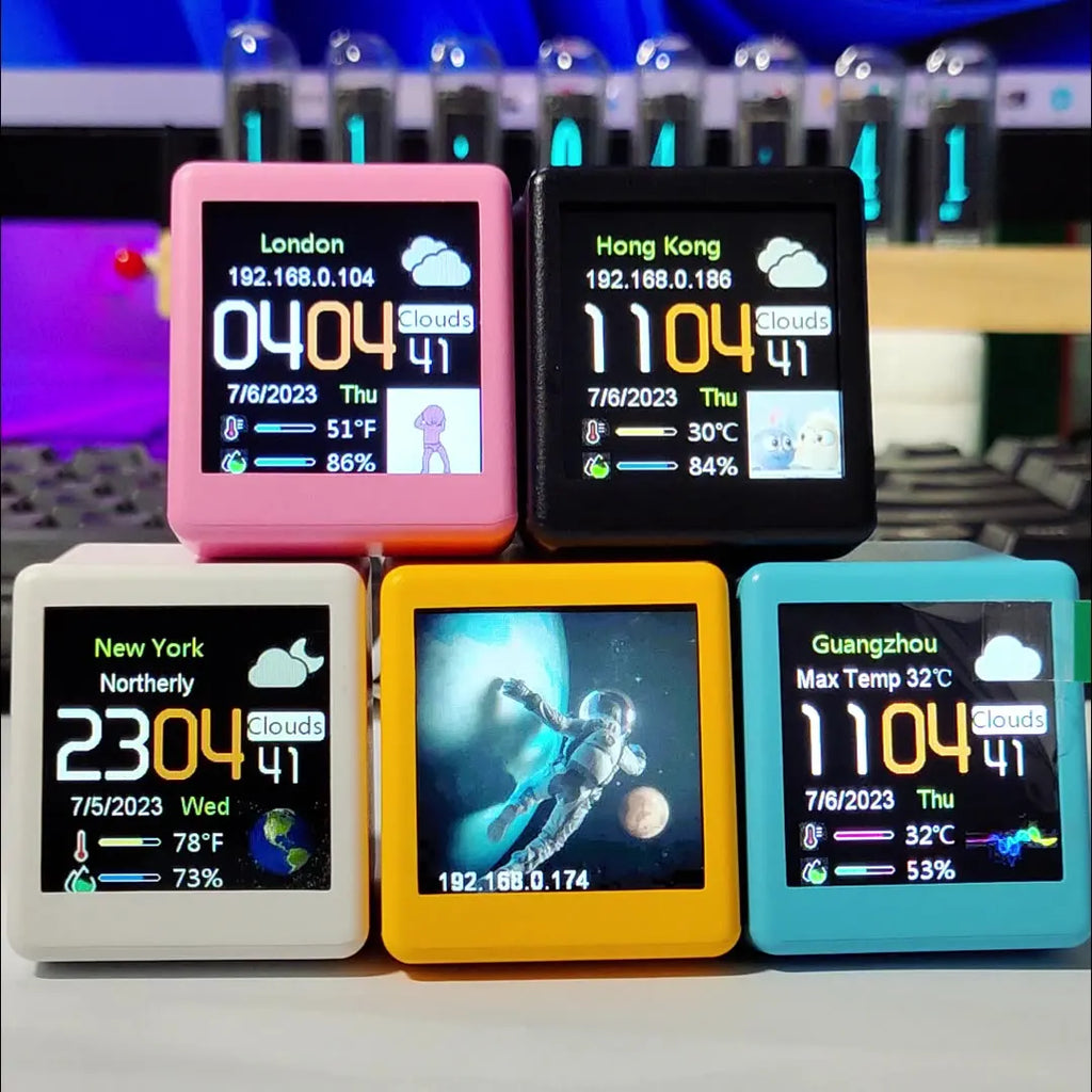 Smart Time & Weather Cube